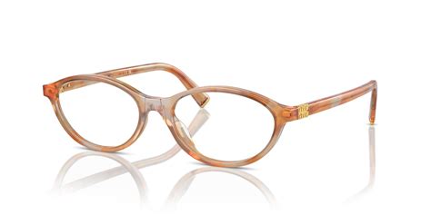 Miu Miu VMU09X Oval Glasses 